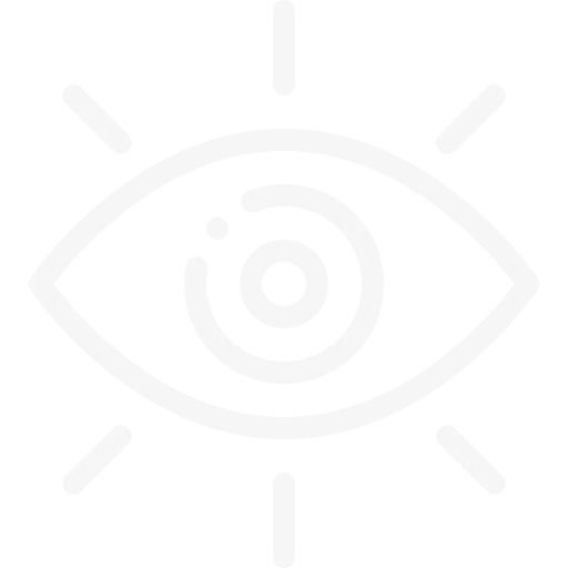 Vision icon - Eye looking at future